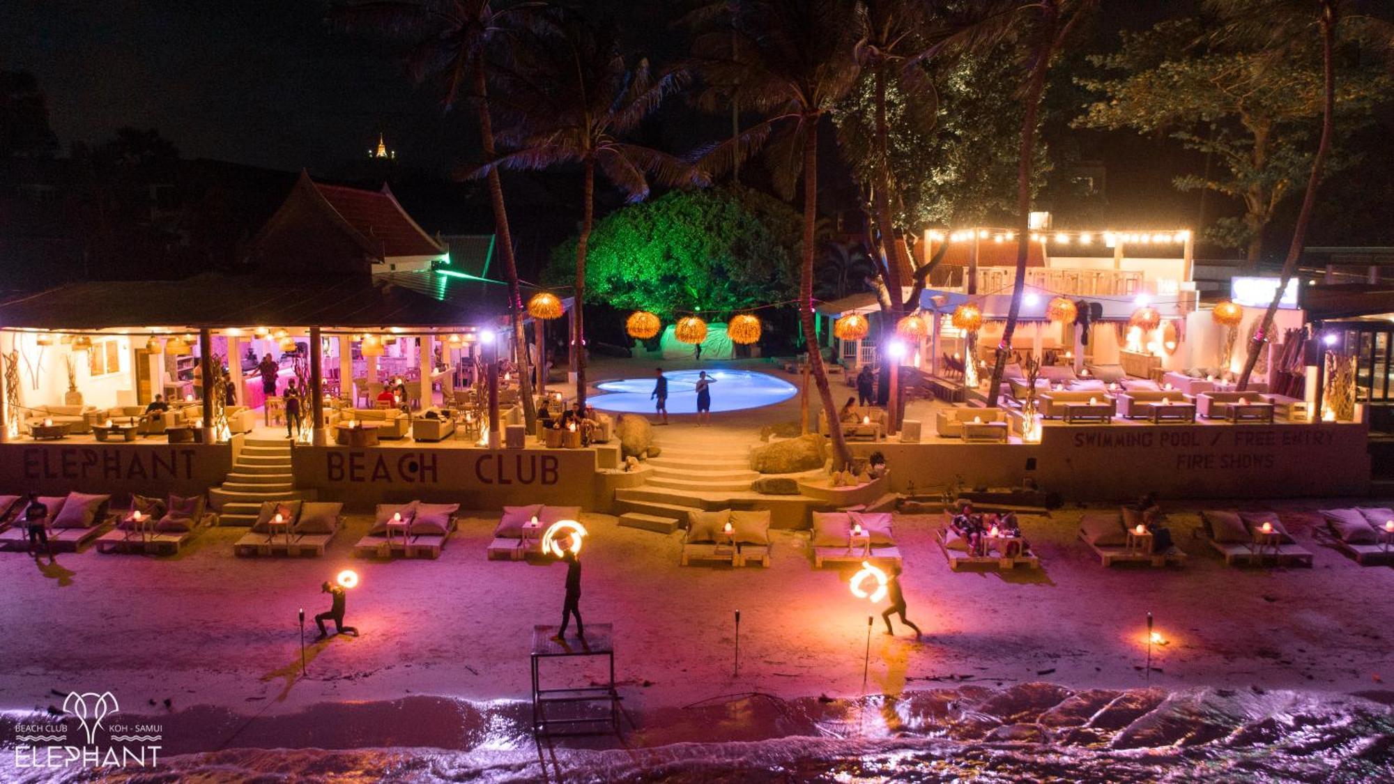 Elephant Beach Club & Resort Samui Praia Chaweng Exterior foto