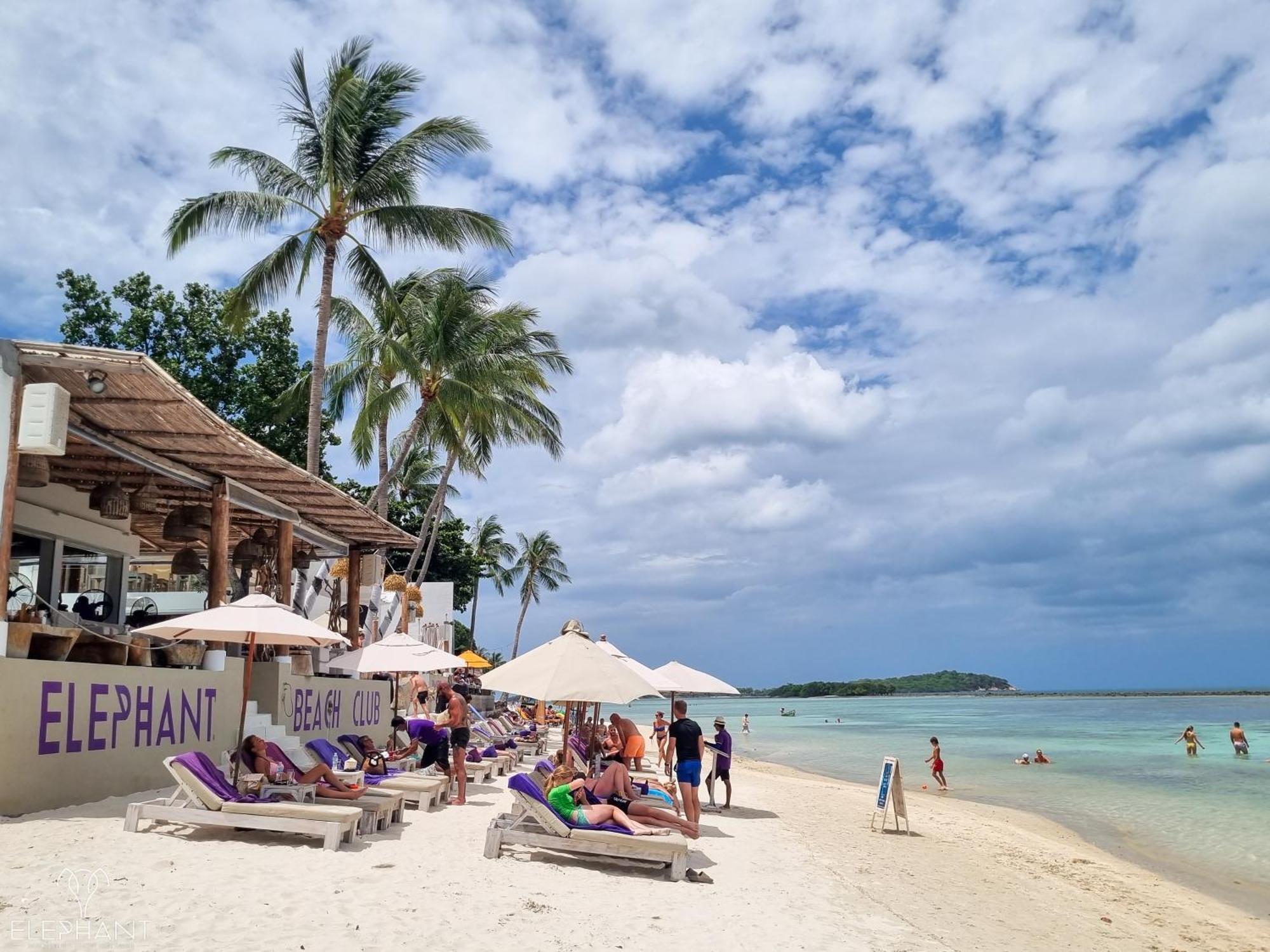 Elephant Beach Club & Resort Samui Praia Chaweng Exterior foto